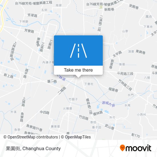 果園街地圖