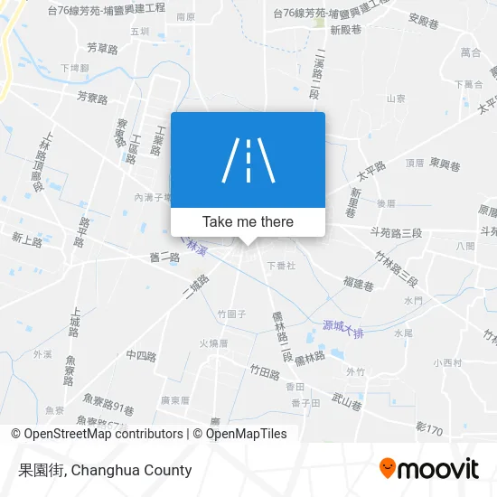 果園街 map