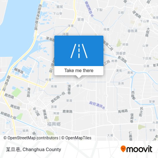 某旦巷 map