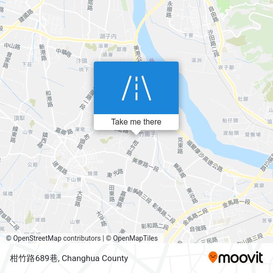 柑竹路689巷 map