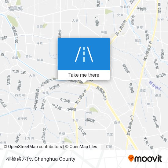 柳橋路六段地圖
