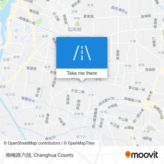 柳橋路六段 map