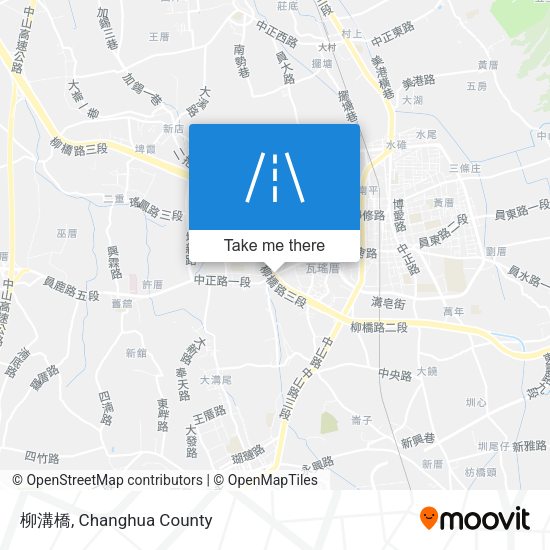 柳溝橋地圖