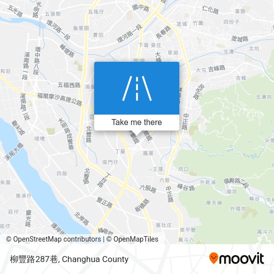 柳豐路287巷 map