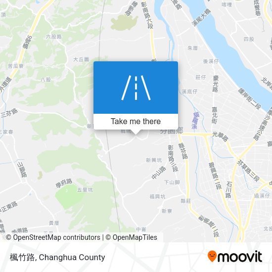 楓竹路地圖