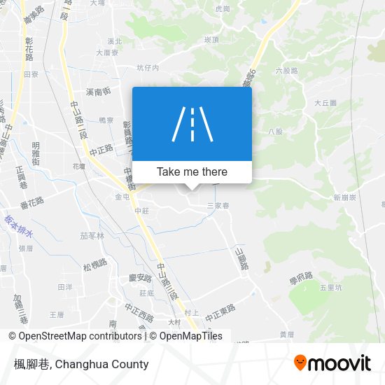 楓腳巷地圖