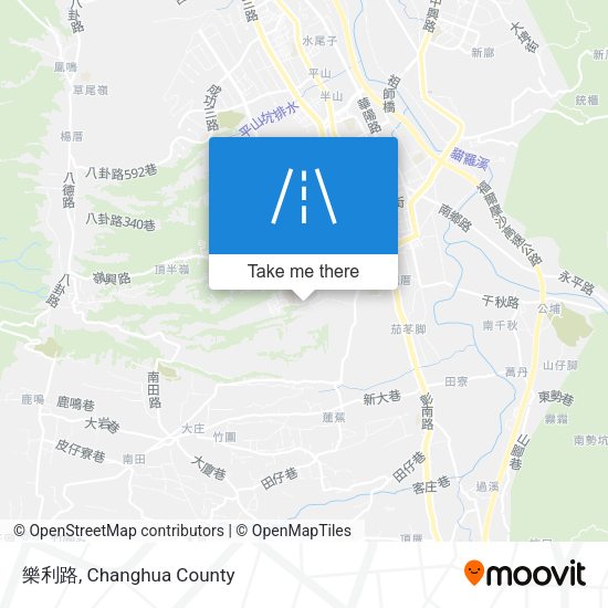 樂利路 map