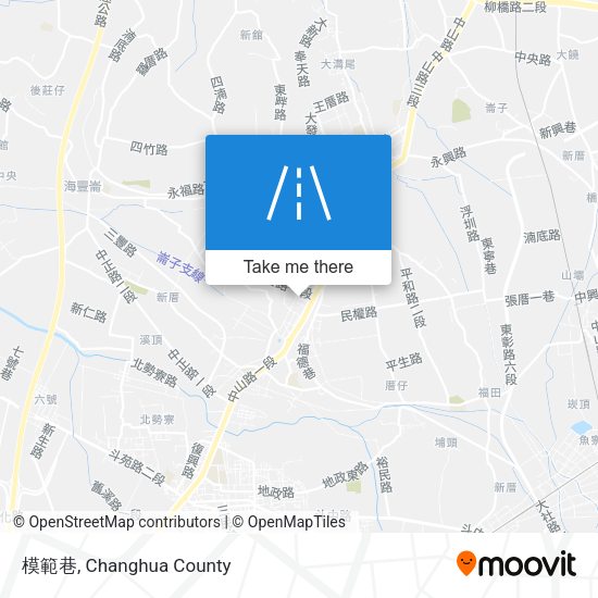模範巷地圖