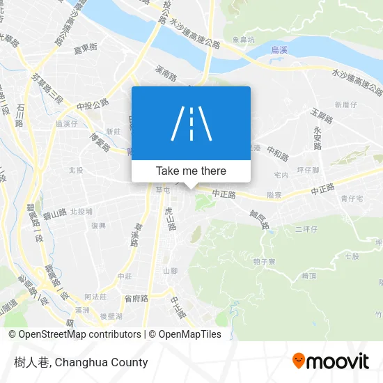 樹人巷 map