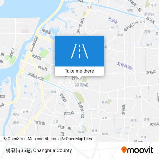 橋發街35巷地圖