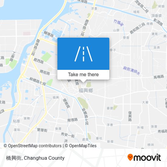 橋興街地圖