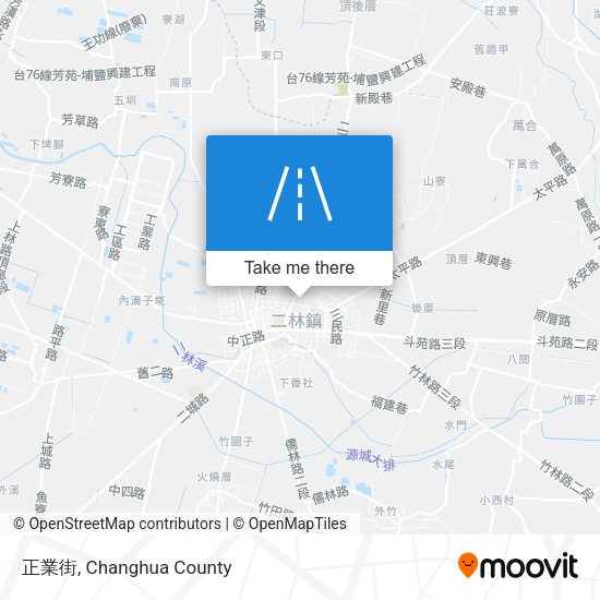 正業街 map