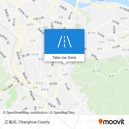 正氣街地圖