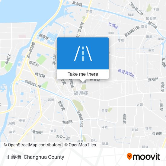 正義街地圖