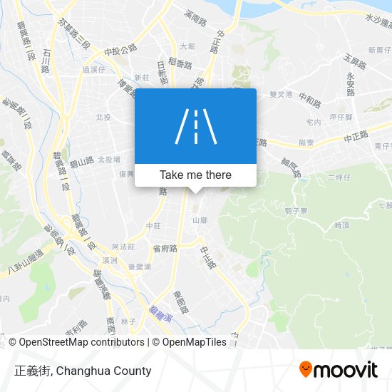 正義街地圖