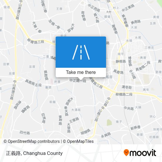 正義路 map