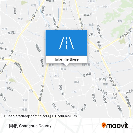 正興巷地圖
