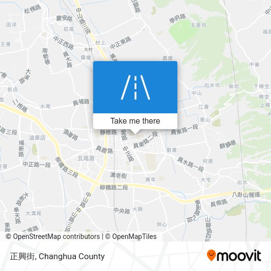 正興街 map
