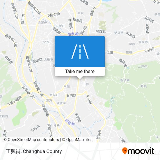正興街 map