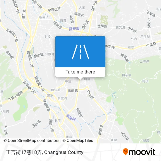 正言街17巷18弄 map