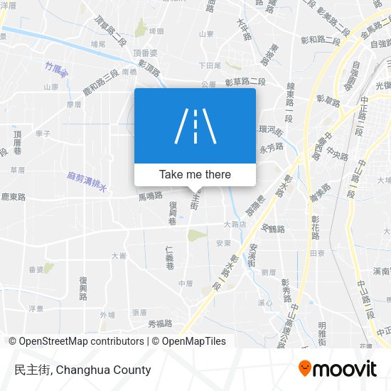 民主街 map