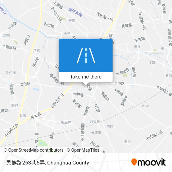 民族路263巷5弄地圖