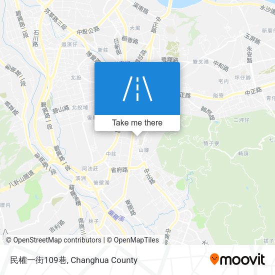 民權一街109巷 map