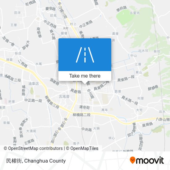 民權街 map