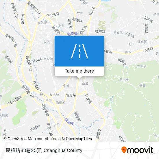 民權路88巷25弄 map