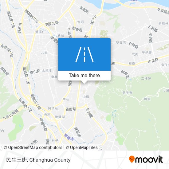 民生三街 map