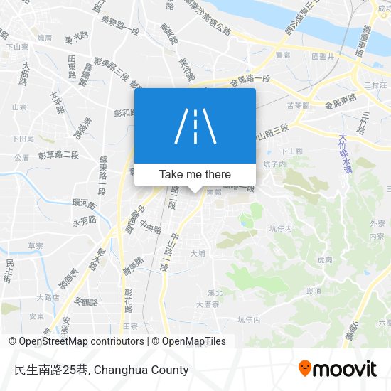 民生南路25巷 map