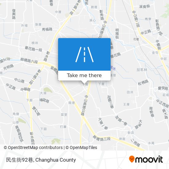 民生街92巷 map