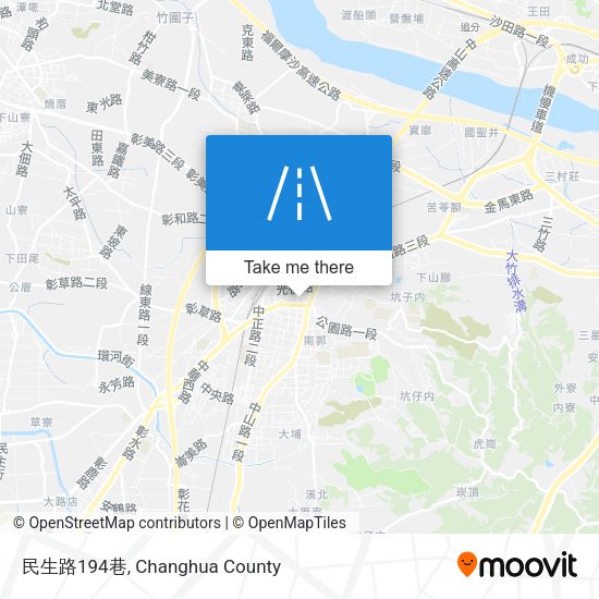 民生路194巷地圖