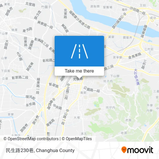 民生路230巷 map