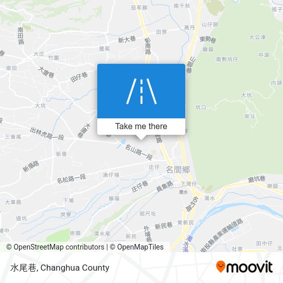水尾巷地圖