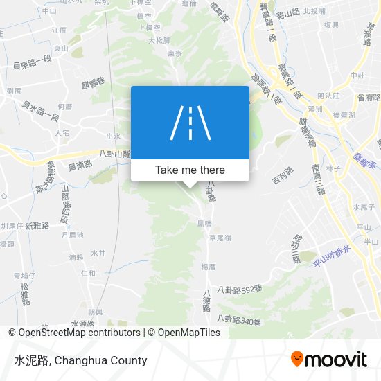 水泥路 map