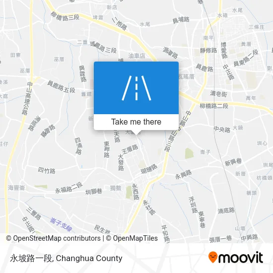 永坡路一段 map