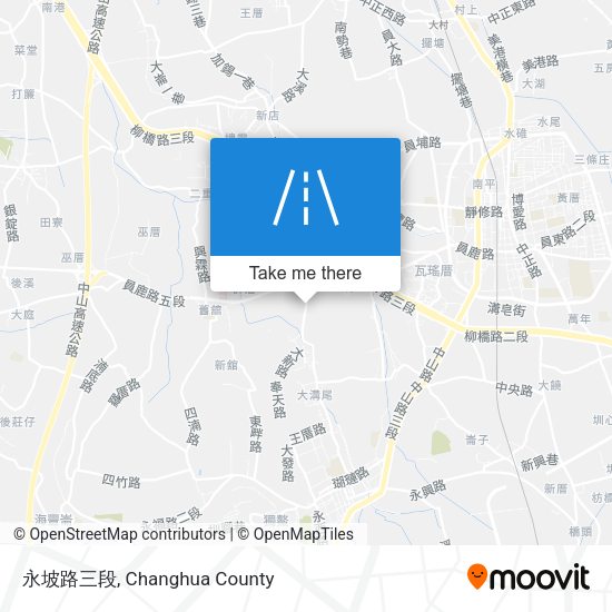 永坡路三段 map