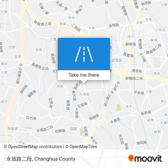 永坡路二段 map