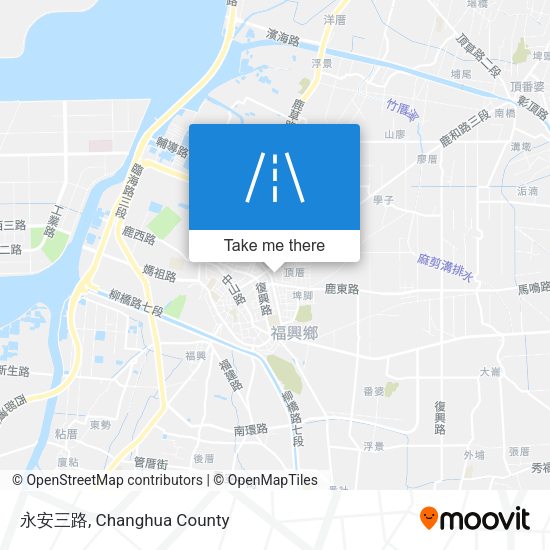 永安三路 map