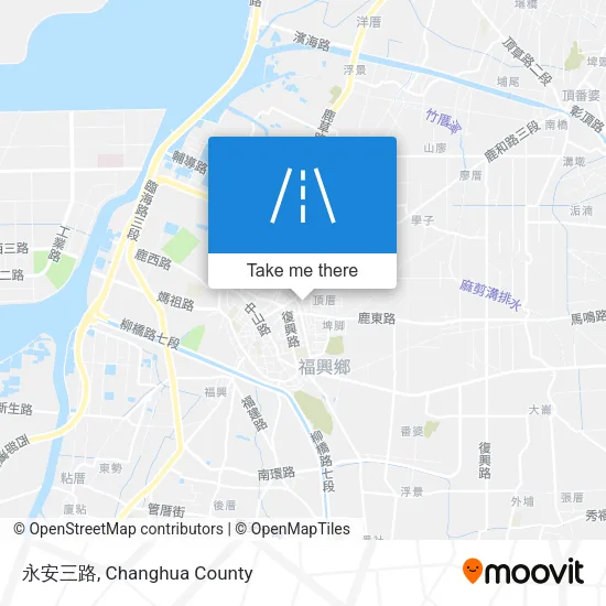 永安三路 map