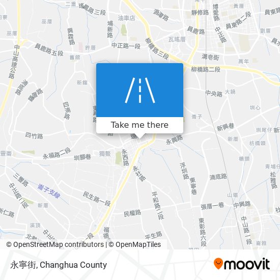 永寧街 map