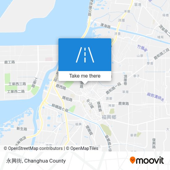 永興街 map