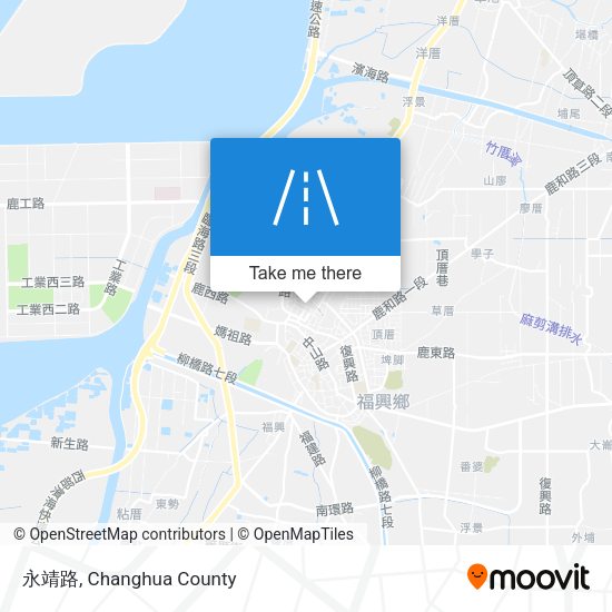 永靖路 map