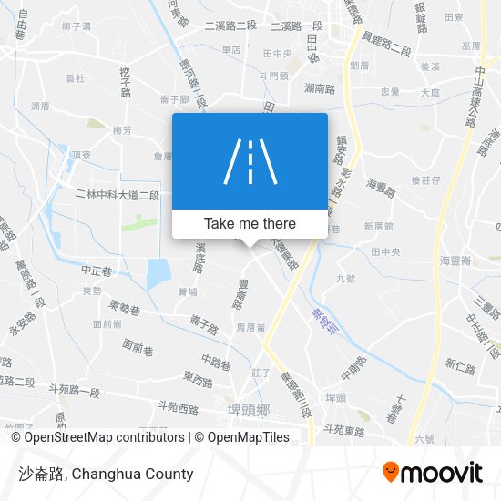 沙崙路地圖