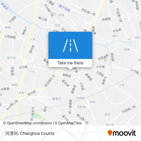 河濱街 map
