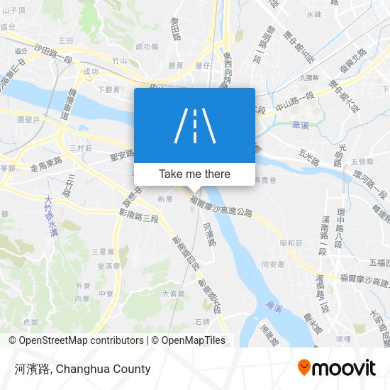 河濱路 map