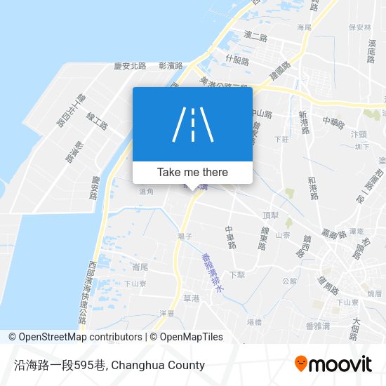 沿海路一段595巷 map