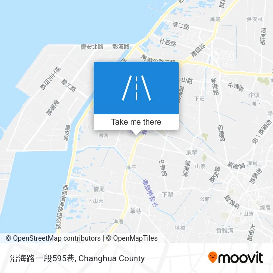 沿海路一段595巷 map