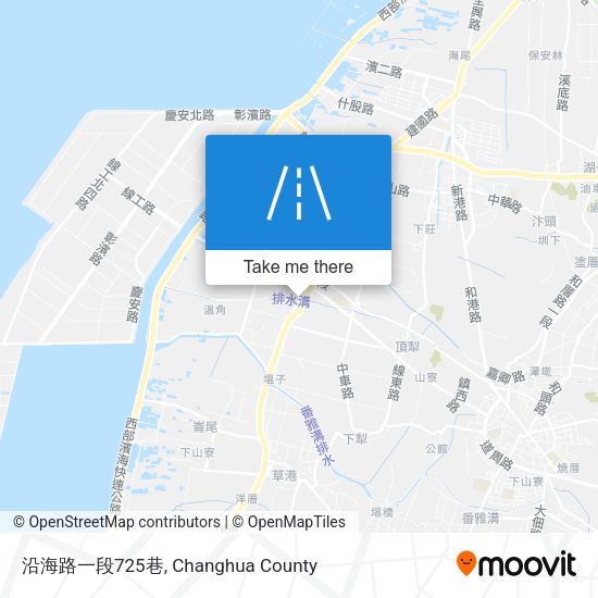 沿海路一段725巷 map
